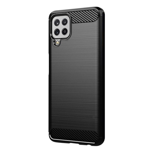 Samsung Galaxy A22 4G forcell carbon hátlap tok, (Fekete)