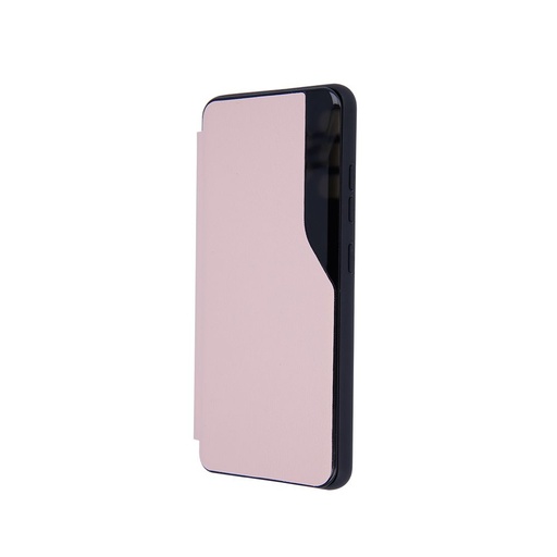 Samsung Galaxy A22 5G Smart view TPU notesz tok (Rózsaszín)
