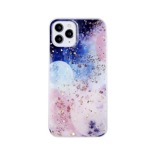 Samsung Galaxy A72 4G / Galaxy A72 5G gold glam hátlap tok (Galaktikus)