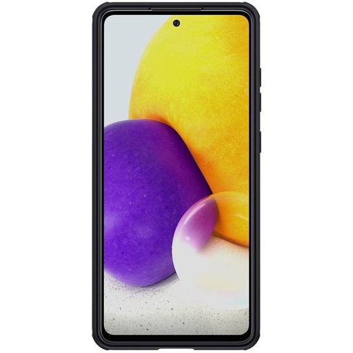 Samsung Galaxy A72 4G / Galaxy A72 5G Nillkin Camshield Pro hátlap tok (Fekete)