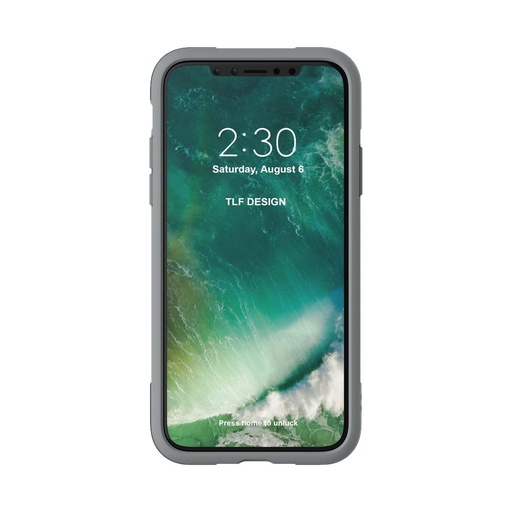 Apple iPhone X/ XS Adidas solo prémium hátlap tok, (Fekete)