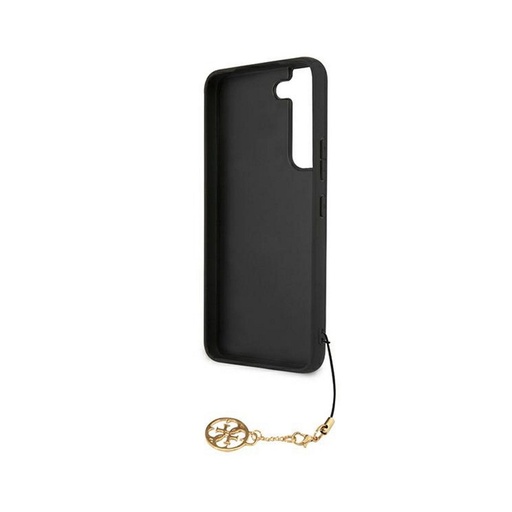 Samsung Galaxy S22 Plus GUESS 4G Charms hátlap tok (Szürke - GUHCS22MGF4GGR)