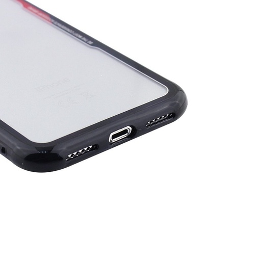 Apple iPhone X / iPhone XS acrylic hátlap tok (Fekete)