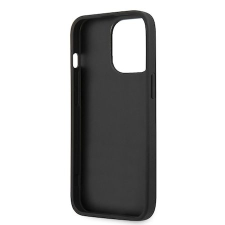Apple iPhone 13 Pro Max Karl Lagerfeld PU Saffiano Karl and Choupette Heads tok (Ezüst) – KLHCP13XSAKICKCSL
