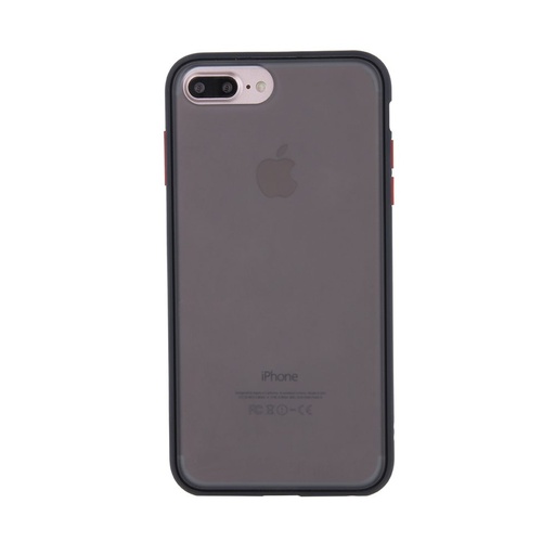 Xiaomi Redmi 10 colored buttons hátlap tok, (Fekete)