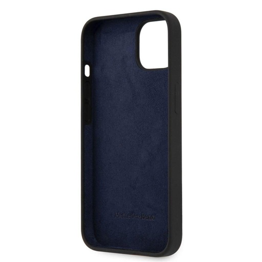 Apple iPhone 13 Mercedes liquid silicone hátlap tok (Fekete) - MEHCP13MSIPBK