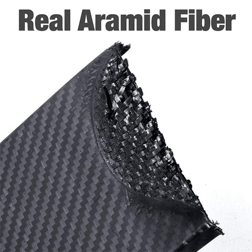 Apple iPhone 11 Pro Max (6.5) aramid carbon ütésálló ultravékony hátlap tok, (Fekete)