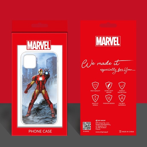 Apple iPhone 13 Iron Man 006 hátlap tok (Kék)