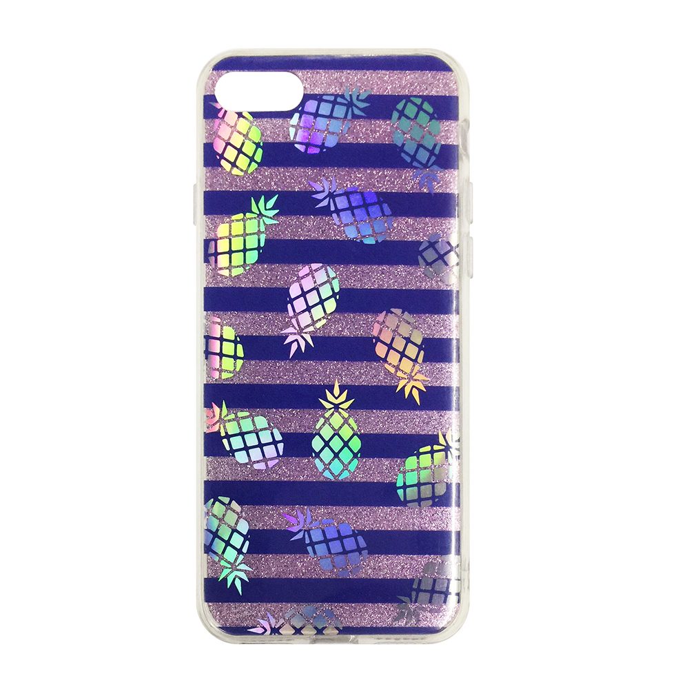 Apple iPhone 7/ 8/ SE 2020/ SE 2022 fashion hátlap tok (ananász minta)