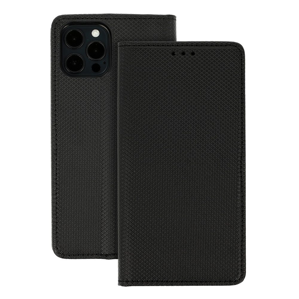 Samsung Galaxy S25 smart book mágneses notesz tok (Fekete)