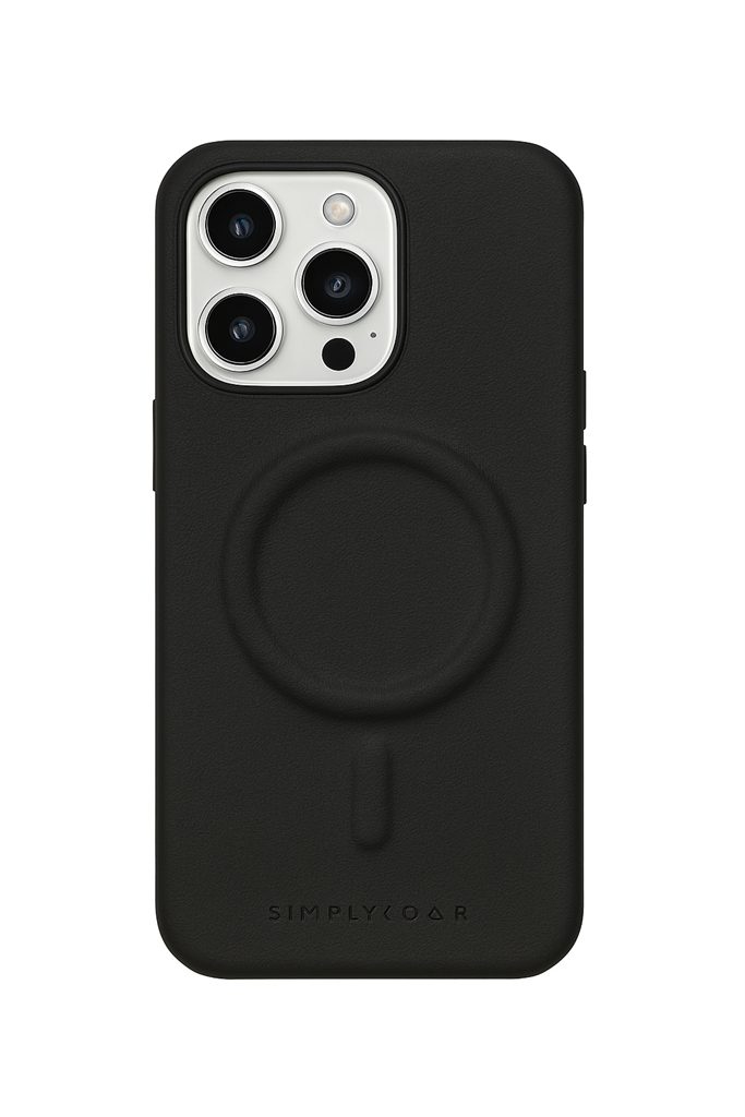 Apple iPhone 17 Air ROAR Modern Mag Leather MagSafe hátlap tok (Fekete)