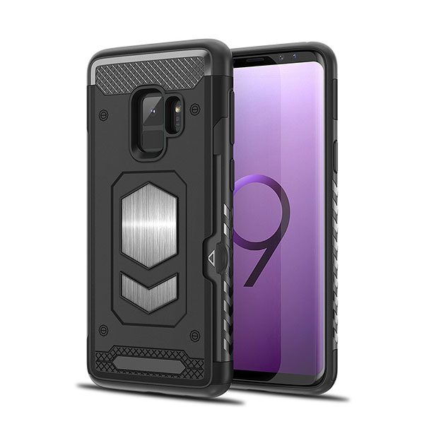 Apple iPhone 7 Plus / iPhone 8 Plus Vennus armor magnetic hátlap tok (Fekete )