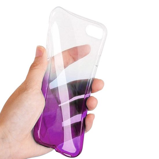 Apple iPhone 7 / iPhone 8 / iPhone SE 2020 / iPhone SE 2022 ombre hátlap tok (Ibolya)
