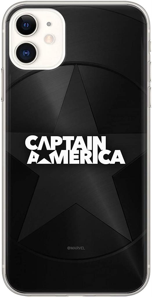 Samsung Galaxy A51 Captain America 024 hátlap tok, (Fekete)