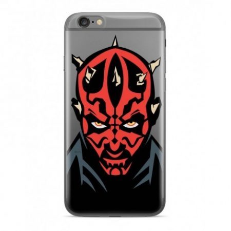 Apple iPhone X / iPhone XS Star Wars silicone D. Maul 004 hátlap tok (Átlátszó)