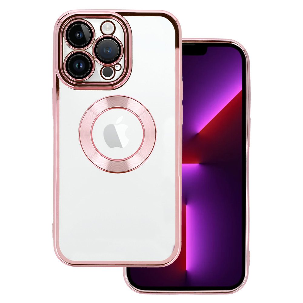 Apple iPhone 14 Pro Beauty átlátszó hátlap tok (Rózsaszín)