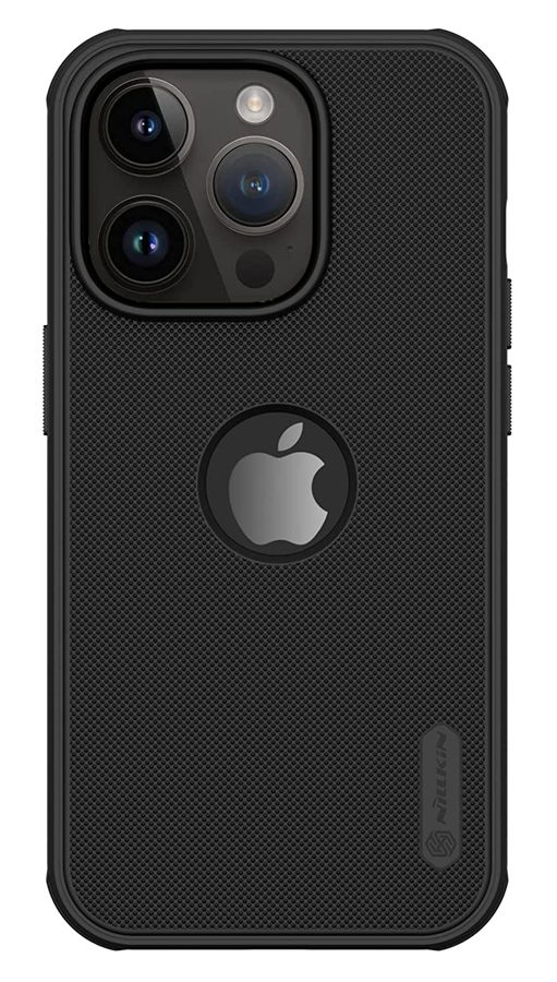 Apple iPhone 14 Pro Nillkin Super Frosted Shield Pro hátlap tok (Fekete)
