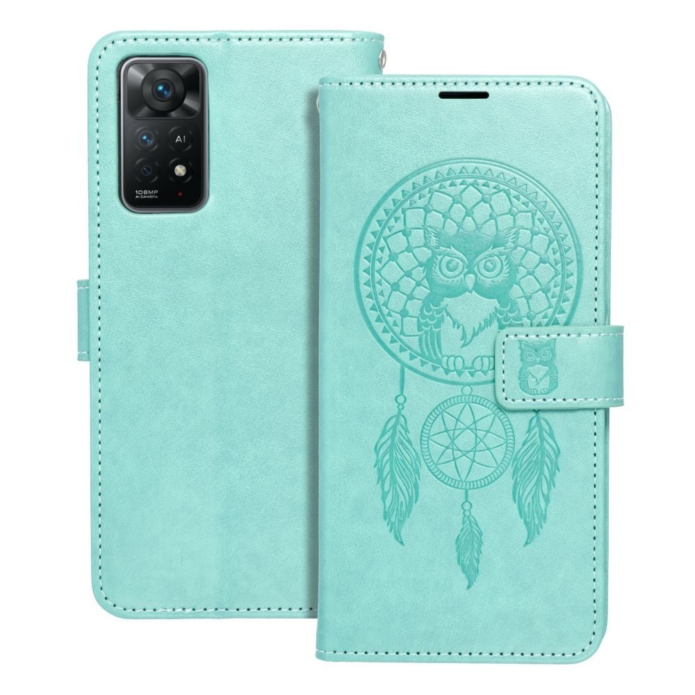 Xiaomi Redmi Note 11 4G / Redmi Note 11S 4G Forcell MEZZO nyitható tok (Zöld)