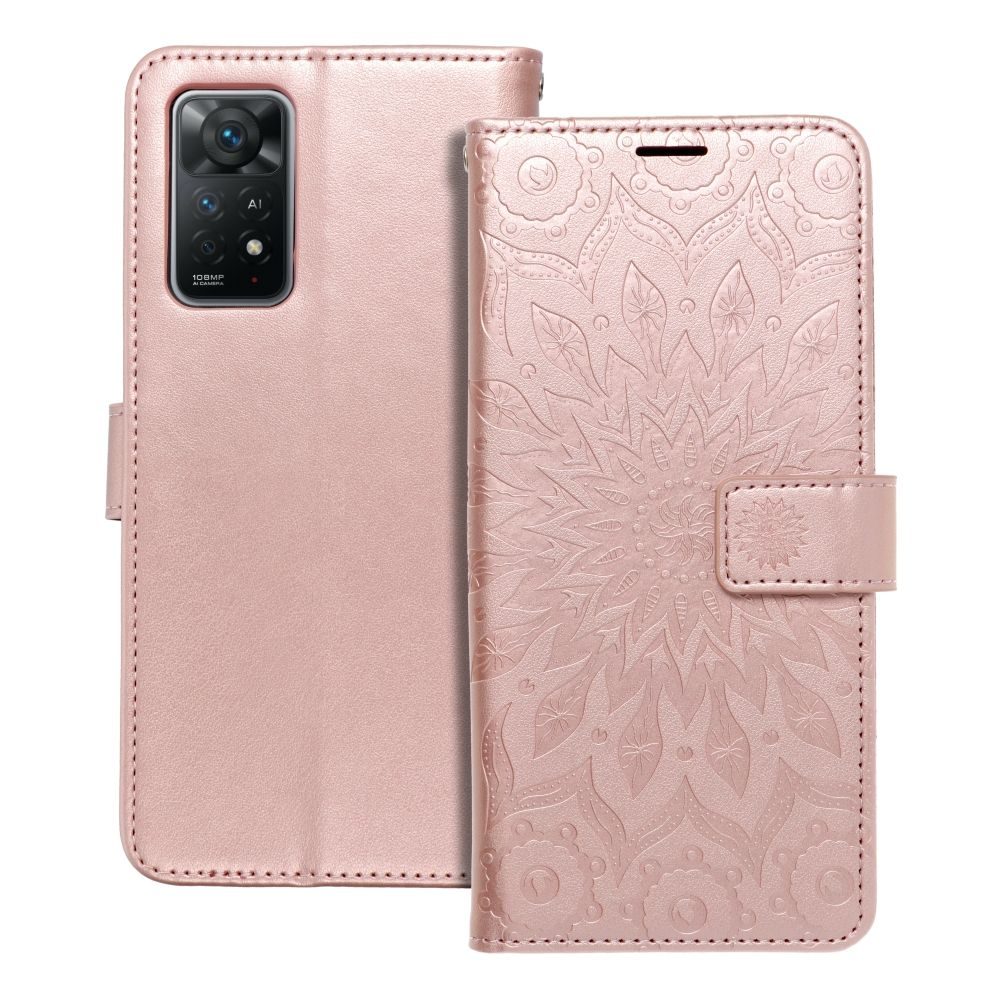 Xiaomi Redmi Note 11 Pro 4G / Redmi Note 11 Pro 5G Forcell MEZZO nyitható tok (Rózsaszín)