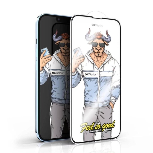 Samsung Galaxy A35 OX Warrior Mr. Fashion 2.5D üvegfólia átlátszó