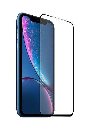 Xiaomi Mi 9 Lite 5D üvegfólia teljes kijelzőre, átlátszó (fekete keret)