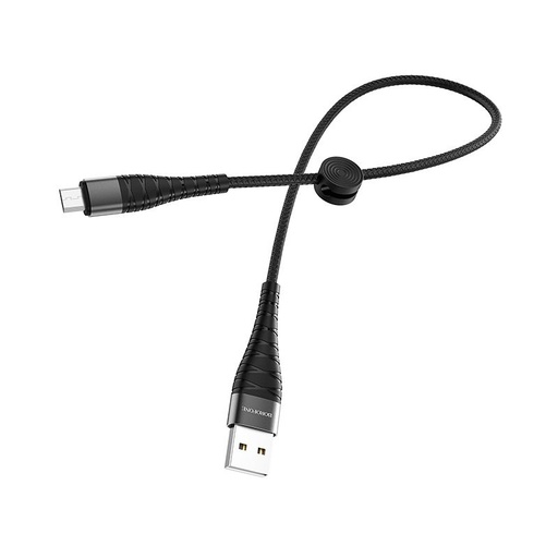 Borofone BX32 type-C kábel, 5A, 0,25m, fekete
