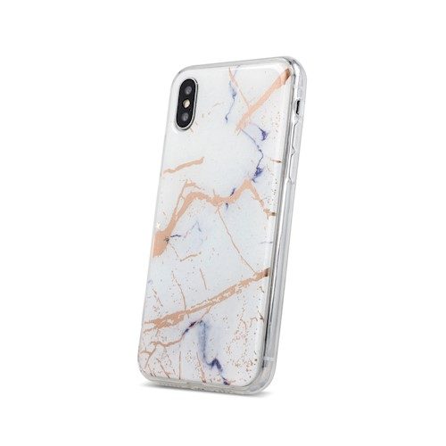 Apple iPhone 11 Pro Max marmur hátlap tok (Fehér)