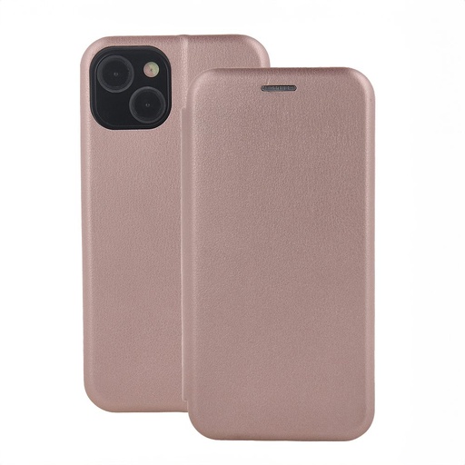 Samsung Galaxy A16 4G / Galaxy A16 5G Diva mágneses notesz tok (Rosegold)