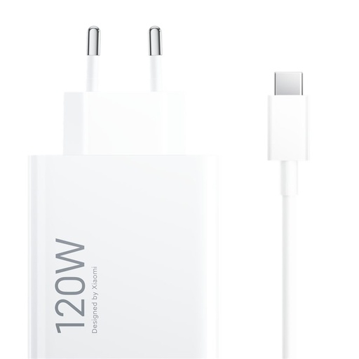 Xiaomi hálózati töltő Type-C kábellel (Fehér) - 120W - MDY-14-EE