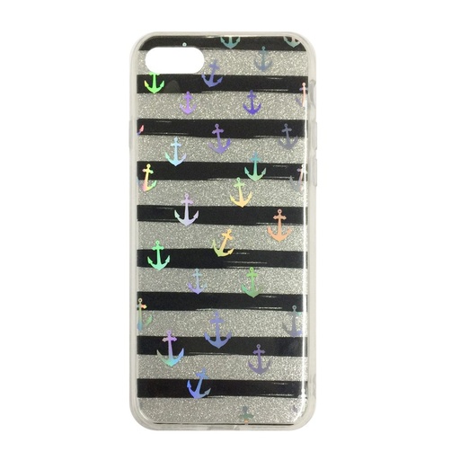 Samsung Galaxy J3 2017 fashion hátlap tok, horgony minta