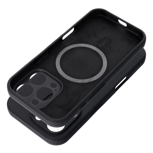Apple iPhone 17 Silicone 2mm MagSafe tok (Fekete)