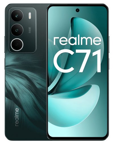 Realme C71 Dual Sim 6GB RAM 128GB (Sötétzöld)