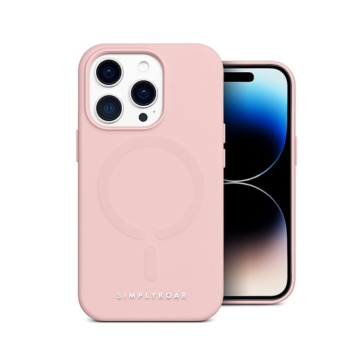 Apple iPhone 17 Pro Max Roar Leather MagSafe hátlap tok (Rózsaszín)