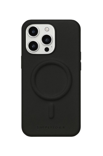 Apple iPhone 17 Air ROAR Modern Mag Leather MagSafe hátlap tok (Fekete)