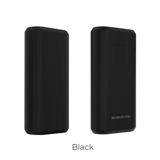 Borofone BT2 power bank, 5200 mAh, 5V 1A, fekete