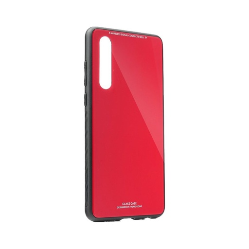 Apple iPhone 11 Pro üveg hátlap tok (Piros)