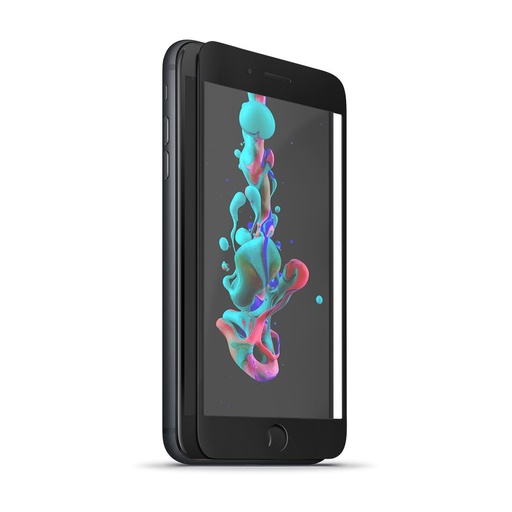 Huawei P20 Lite 5D Flexibilis üvegfólia teljes kijelzőre, átlátszó (fekete keret)