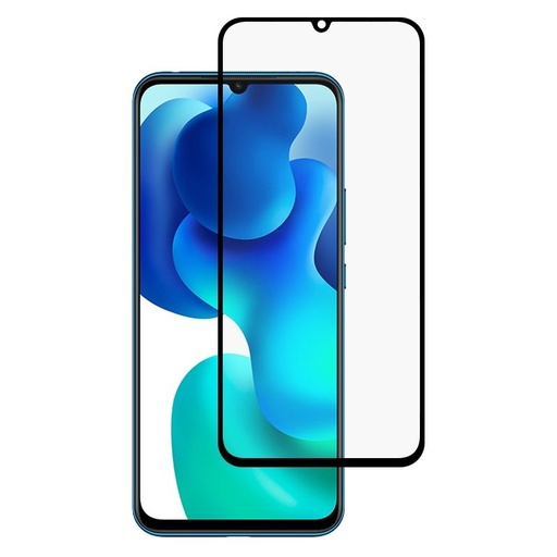 Samsung Galaxy A31 5D üvegfólia teljes kijelzőre, átlátszó (fekete keret)