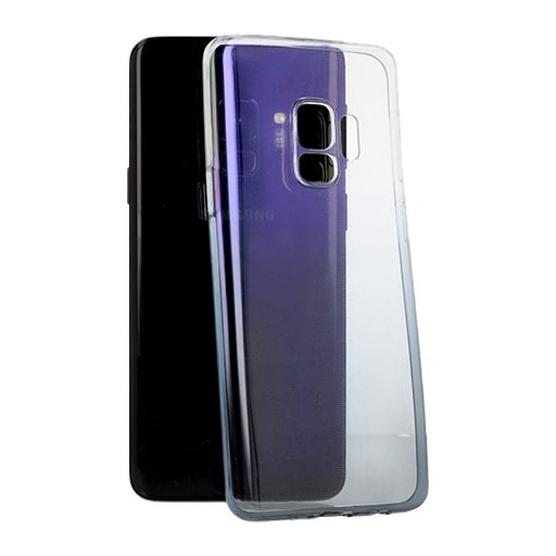 Samsung Galaxy A31 színátmenetes ütésálló hátlap tok (Fekete)