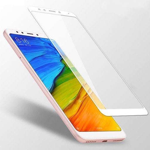 Xiaomi Redmi S2 5D üvegfólia teljes kijelzőre, átlátszó (fehér keret)