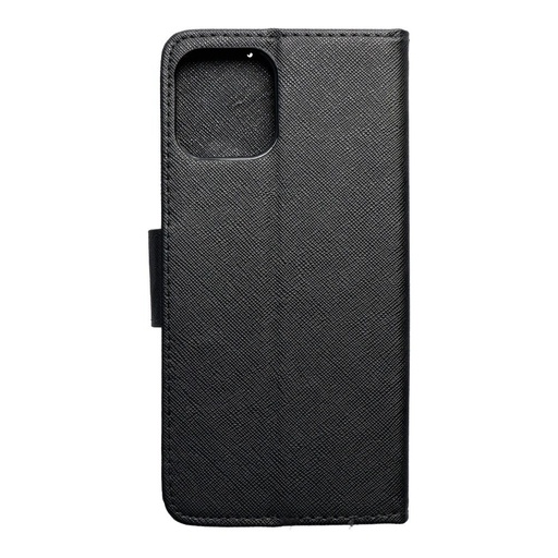 Apple iPhone 12 Pro Max Fancy book notesz tok, (Fekete)