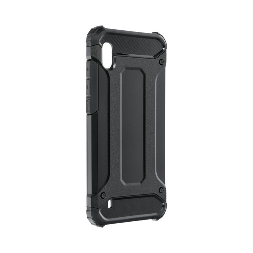 Samsung Galaxy A12 armor ütésálló hátlap tok, (Fekete)