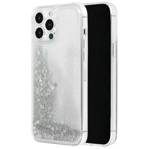 Samsung Galaxy A13 4G liquid heart hátlap tok (Multicolor)