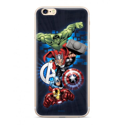 Apple iPhone XS Max Marvel Avengers 001 silicone hátlap tok (Sötétkék)