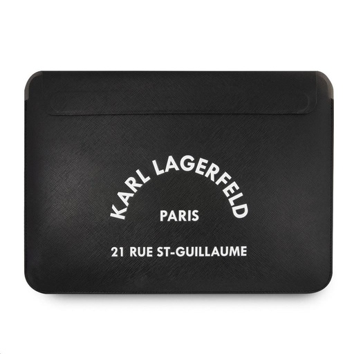 Apple MacBook Air/Pro Karl Lagerfeld RSG Logo Sleeve tok (Fekete) – KLCS133RSGSFBK