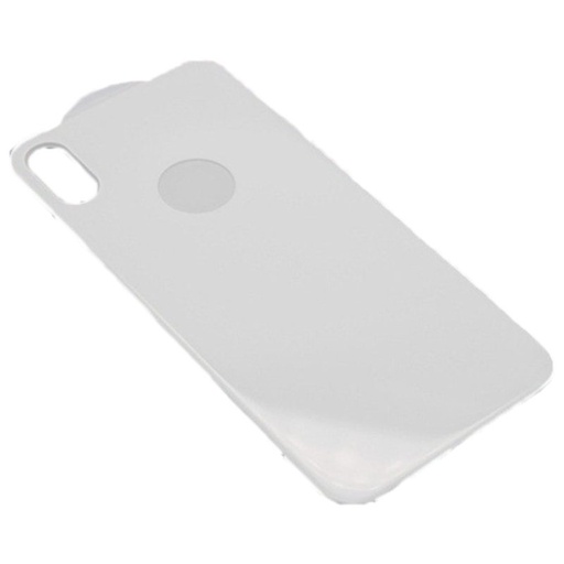Apple iPhone 6/7/8 5D hajlított hátoldali üvegfólia, fehér