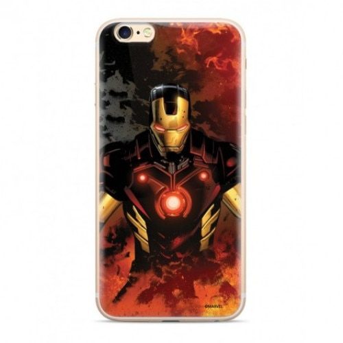Samsung Galaxy A32 5G Iron Man 003 hátlap tok, piros