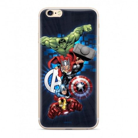 Samsung Galaxy S21 Plus Marvel Avengers 001 silicone hátlap tok (Kék)