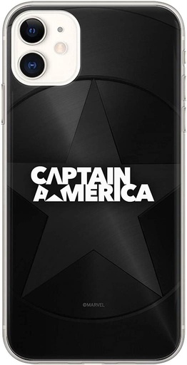 Samsung Galaxy S21 Captain America 024 hátlap tok, (Fekete)