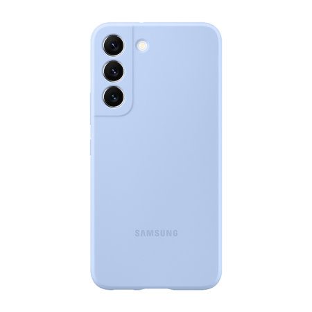 Samsung Galaxy S22 Silicone Cover tok (Kék)